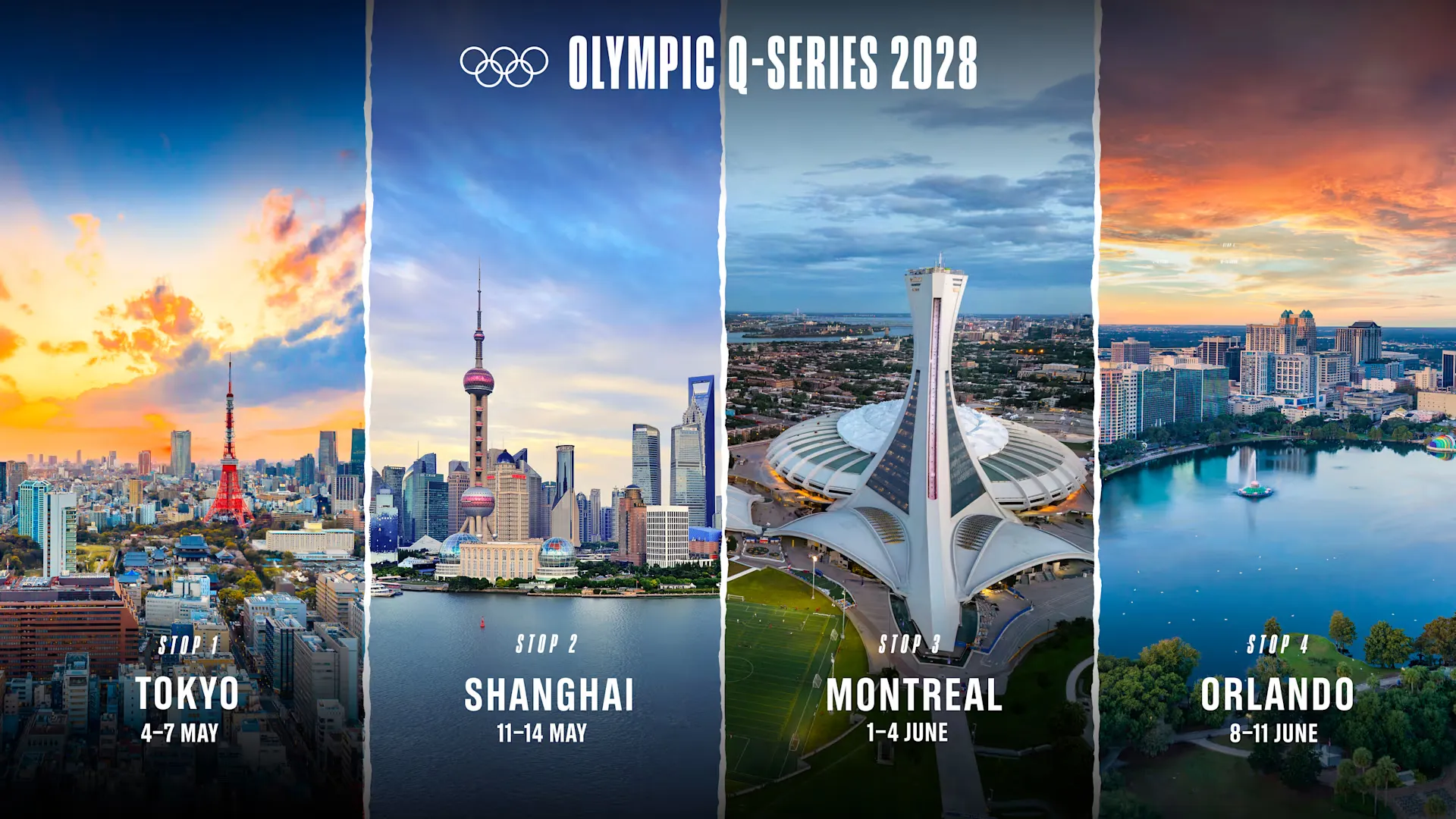 Olympic qualification series expanded to four stages