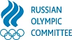 Horizontal ROC logo (monochrome blue, English)