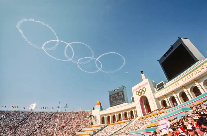 XXIII Olympic Summer Games 1984 in Los Angeles