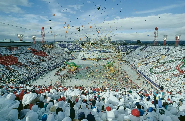 XV Olympic Winter Games 1988 in Calgary