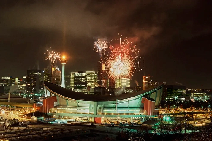 XV Olympic Winter Games 1988 in Calgary