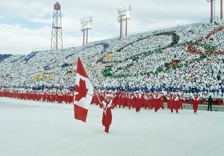 XV Olympic Winter Games 1988 in Calgary